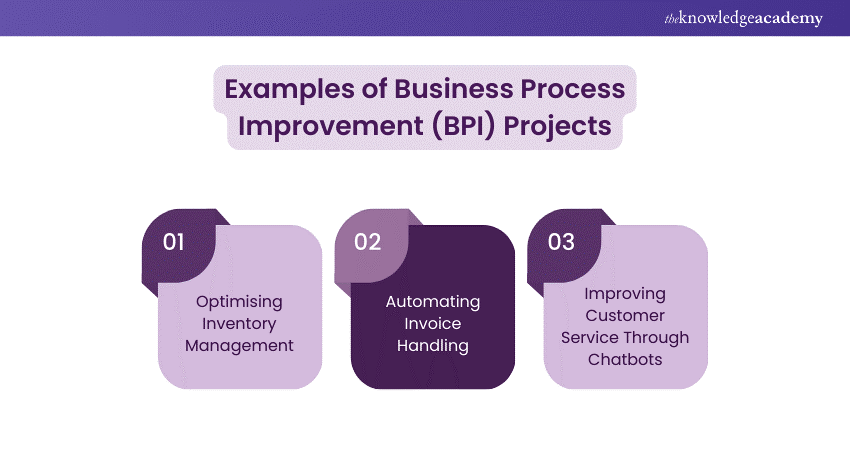 Examples of Business Process Improvement (BPI) Projects