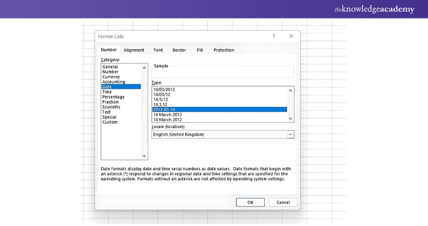 Explaining How to Change Date Format in Excel