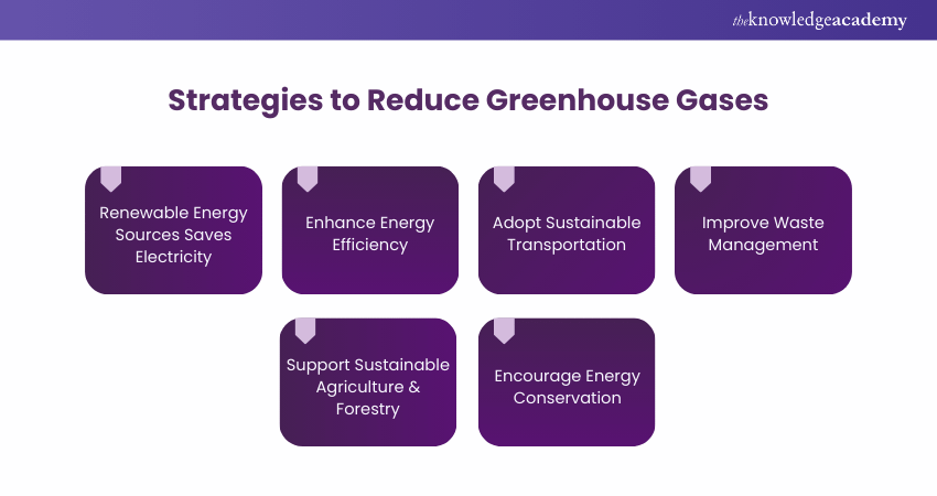 Explaining Strategies for Reducing Greenhouse Gases