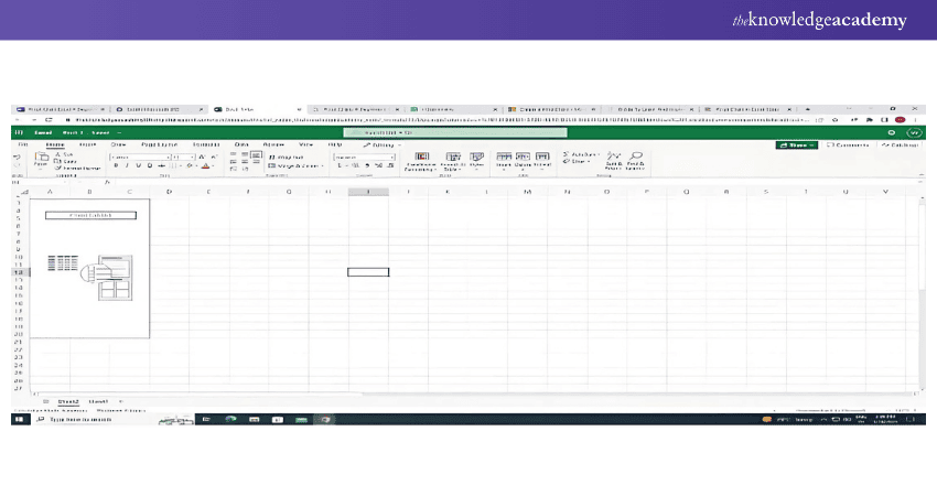 image showing Explaining blank Pivot Chart in a Worksheet