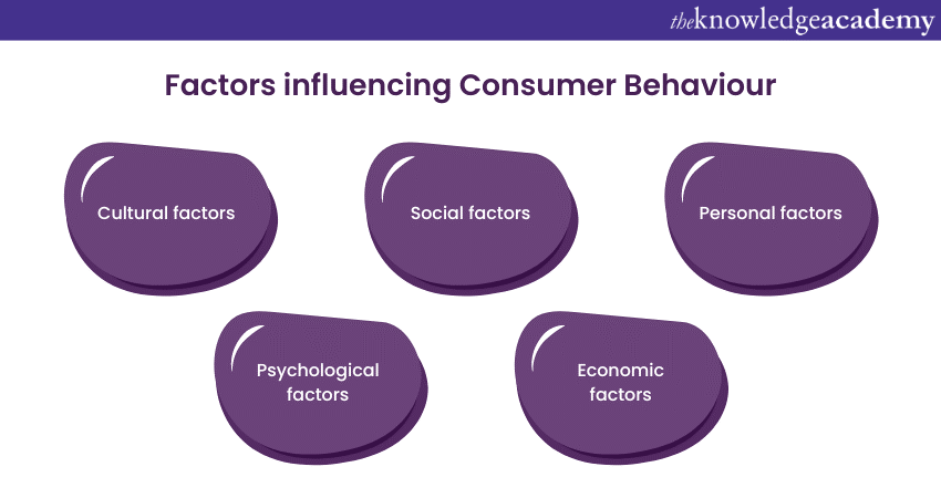 Factors influencing consumer behaviour 
