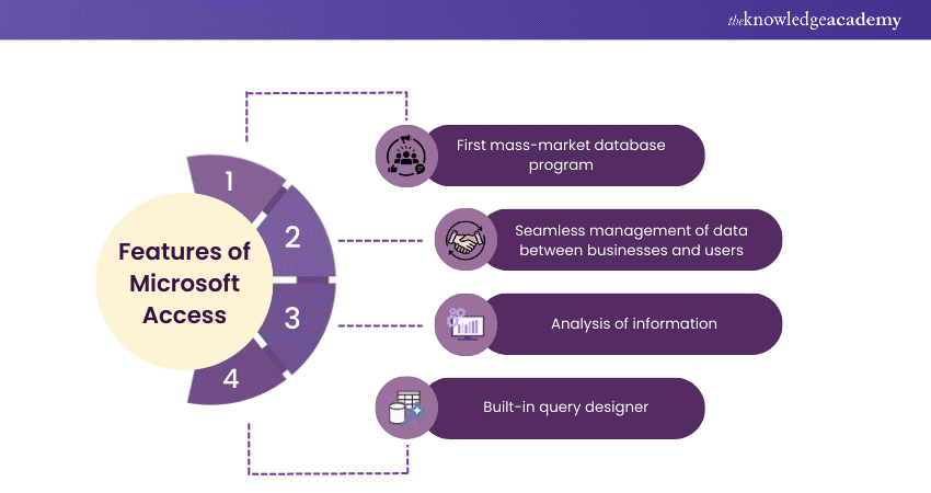 Features of Microsoft Access