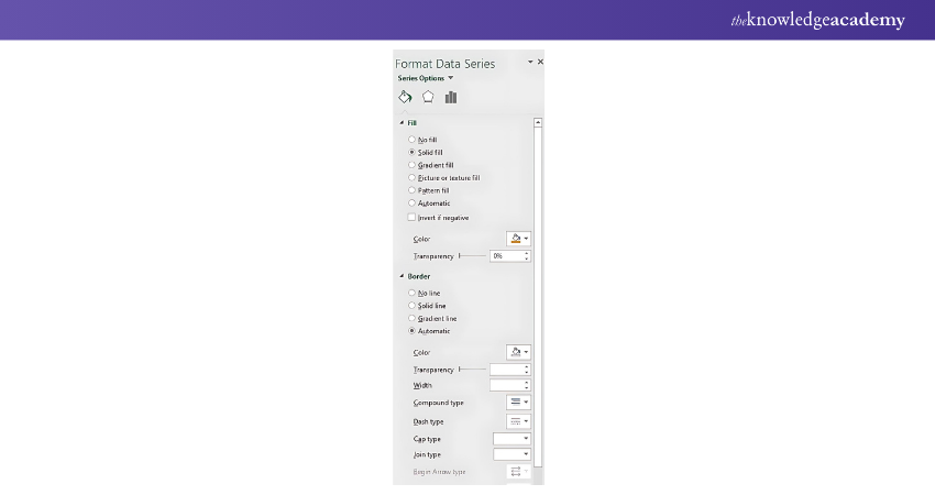 Format Data Series Window