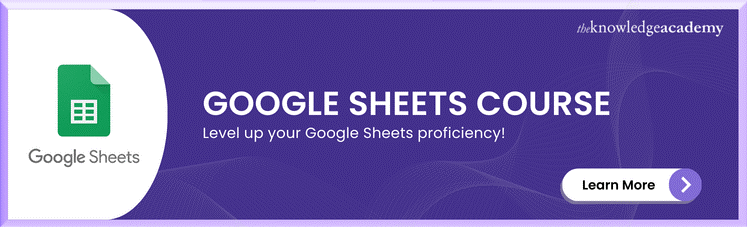Google Sheets Course