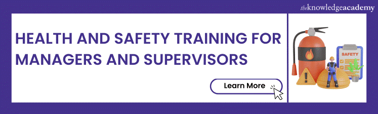 Health And Safety Training For Managers And Supervisors