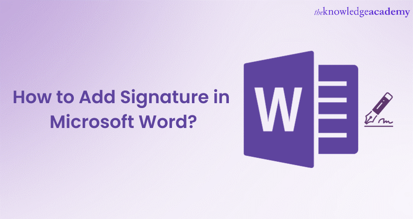 image title- How to Add Signature in Microsoft Word