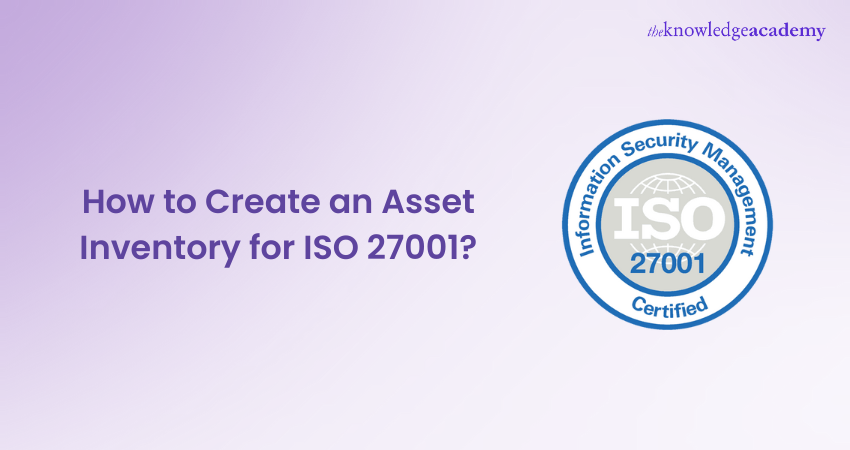 How to Create an Asset Inventory for ISO 27001?