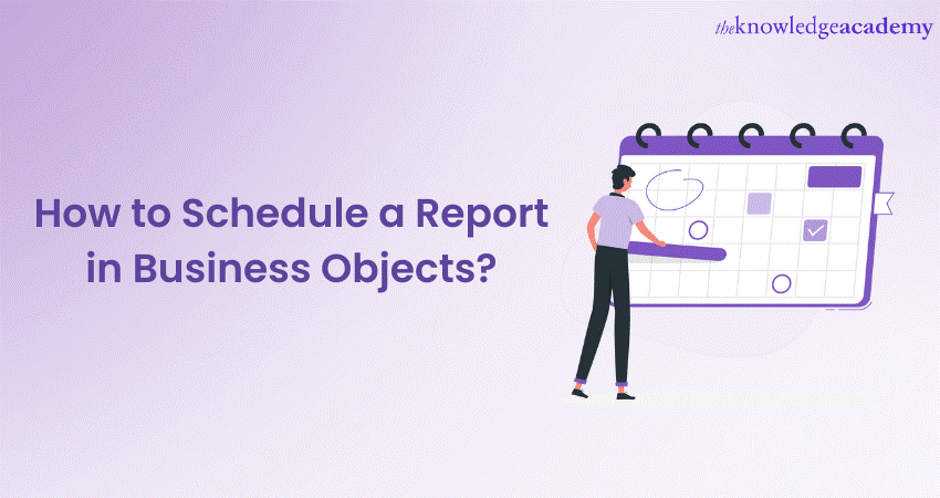 How to Schedule a Report in Business Objects