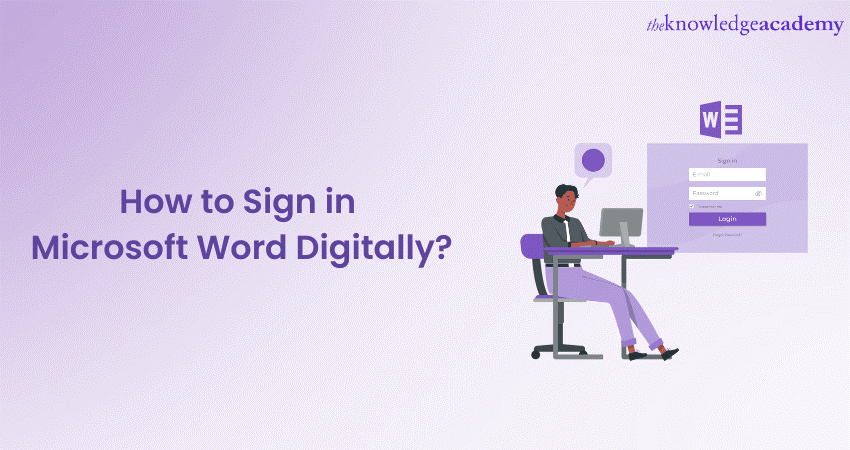 How to Sign in Microsoft Word Digitally