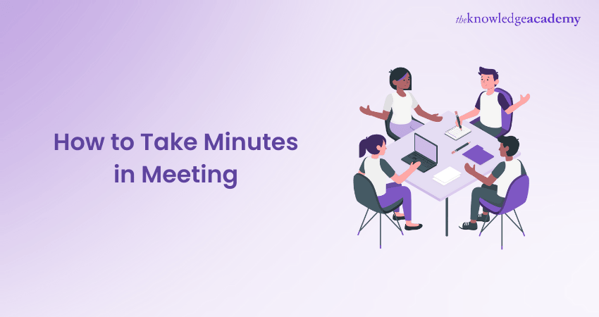 How to Take Minutes in Meeting