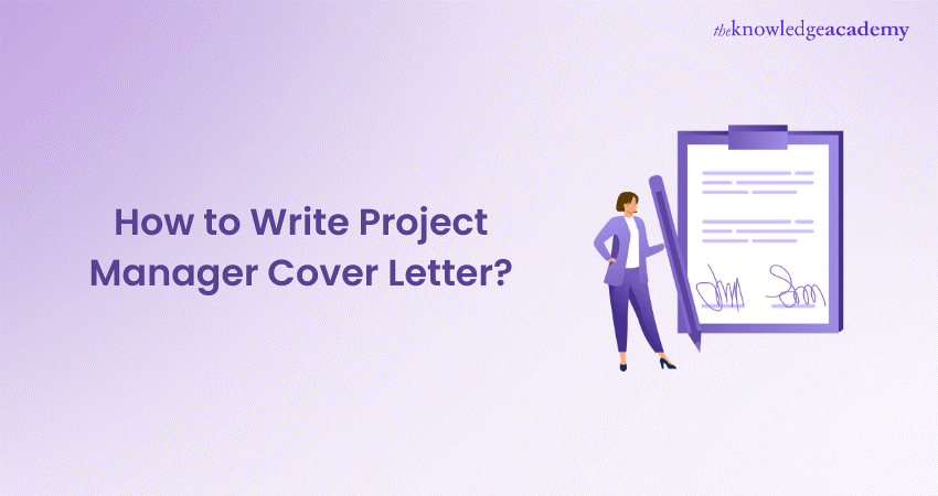 How to Write Project Manager Cover Letter