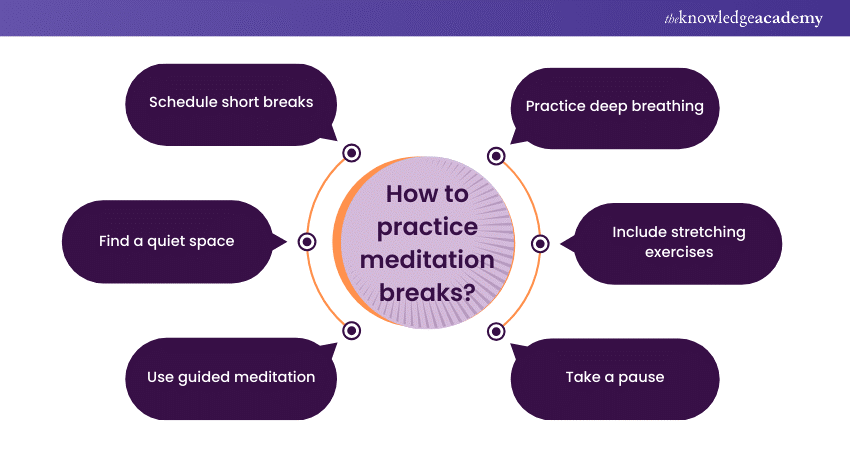 How to practice Meditation breaks