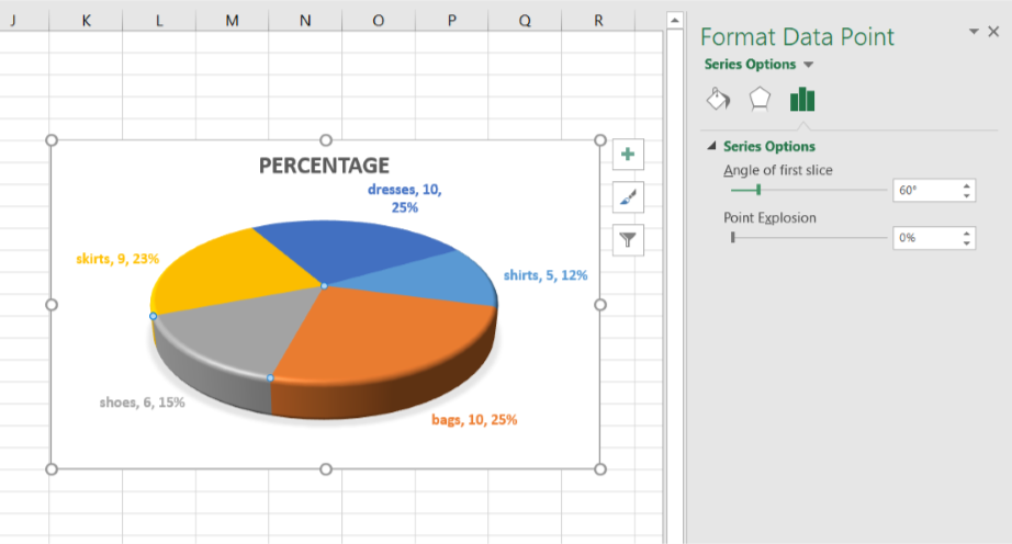 How to make a Pie Chart in Excel? MS Excel Pie Chart