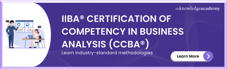 IIBA® Certification Of Competency In Business Analysis (CCBA®)