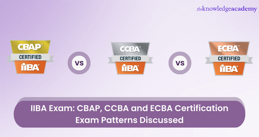 IIBA Exam: CBAP, CCBA and ECBA certification exam patterns