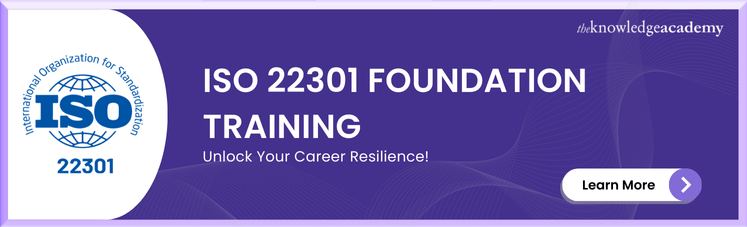 ISO 22301 Foundation Training