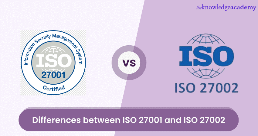 Differences between iso 27001 and ISO 27002