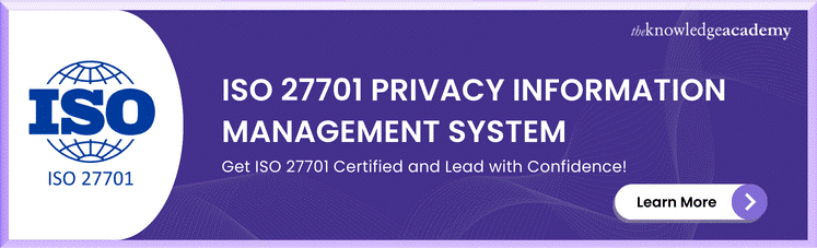  ISO 27701 Privacy Information Management System 