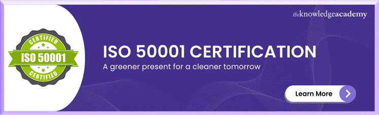  ISO 50001 Certification 