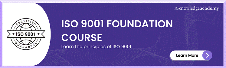 ISO 9001 Foundation Course 