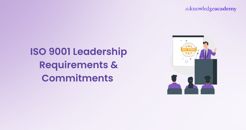 ISO 9001 Leadership Requirements & Commitments