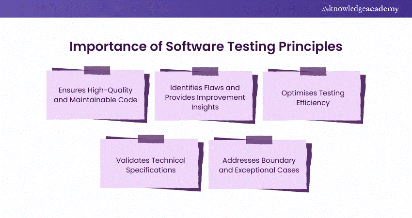 Importance of Software Testing Principles