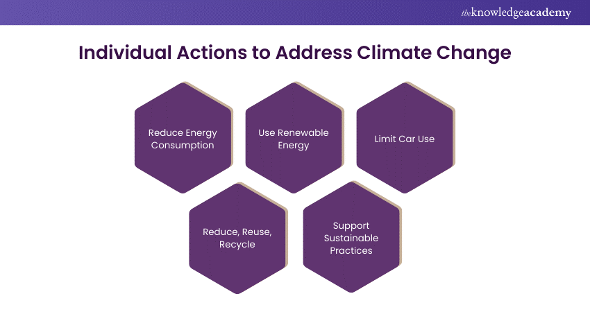 Individual Actions to Address Climate Change 