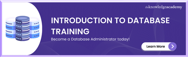  Introduction to database Training 