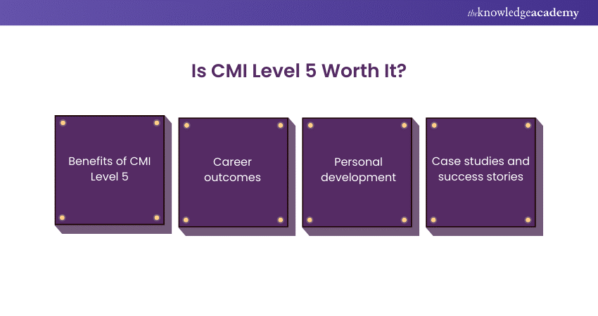 Is CMI Level 5 Worth It