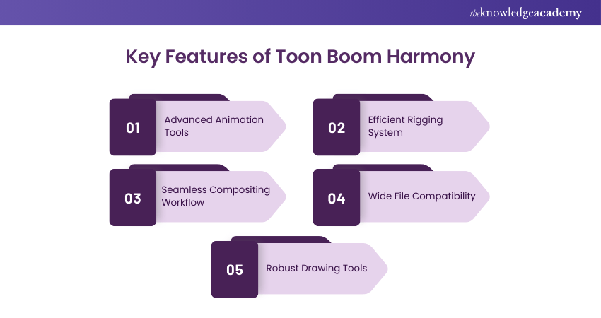 image showing Key Features of Toon Boom Harmony