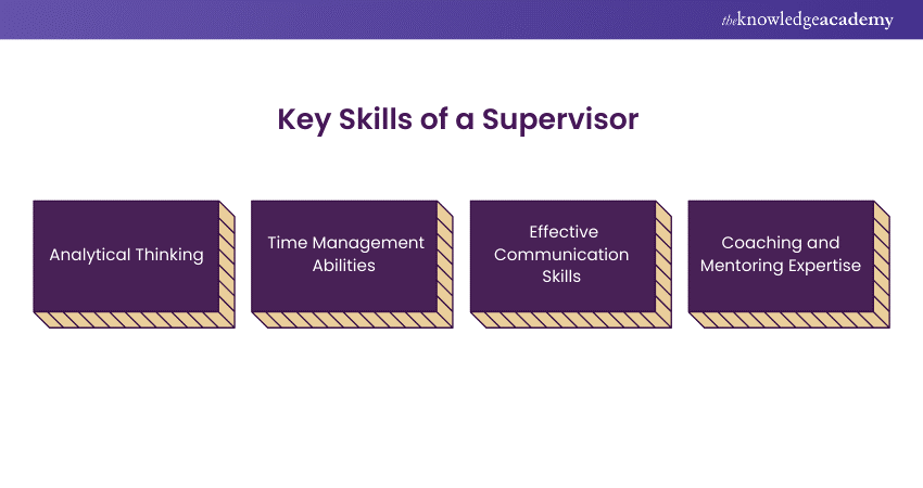Key skills of a Supervisor