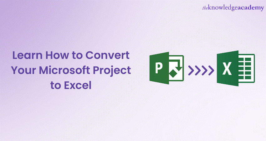 microsoft project to excel export