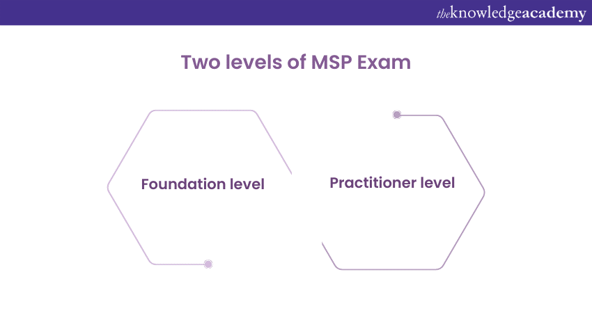 MSP Exam levels