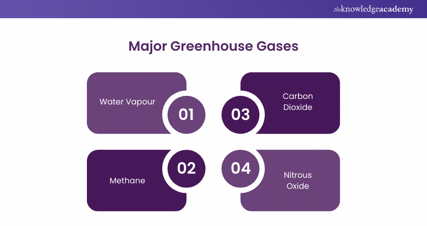 Major Greenhouse Gases 