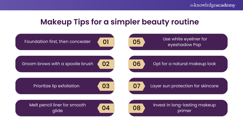 Makeup Tips for simpler beauty routine