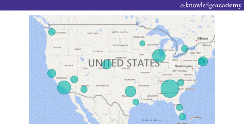 Map Chart Power BI