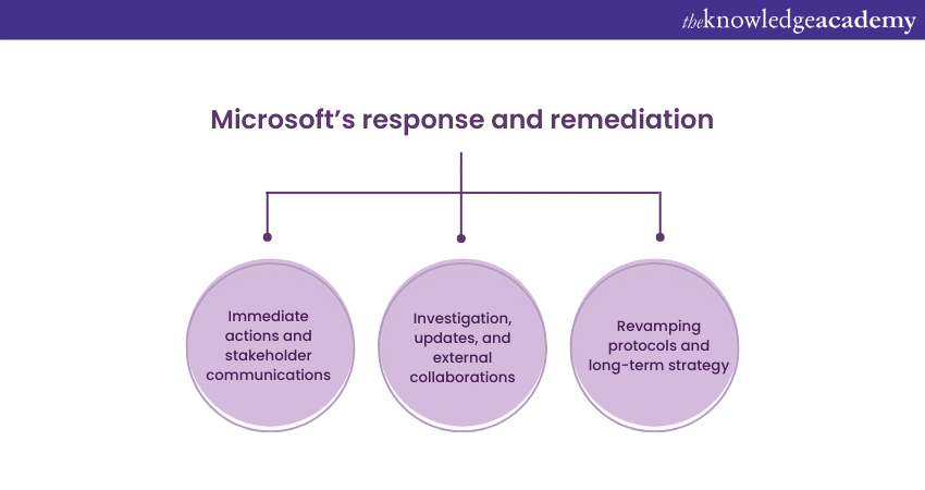 Microsoft’s response and remediation