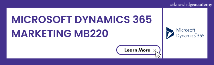 Microsoft Dynamics 365 Marketing MB220 