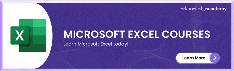 Microsoft Excel Training course