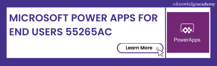 Microsoft Power Apps For End Users 55265AC