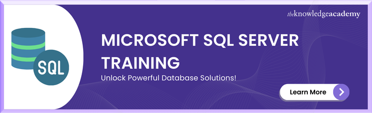 Microsoft SQL Server Training