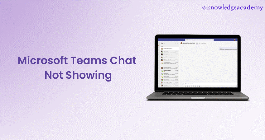 Microsoft Teams Chat Not Showing 