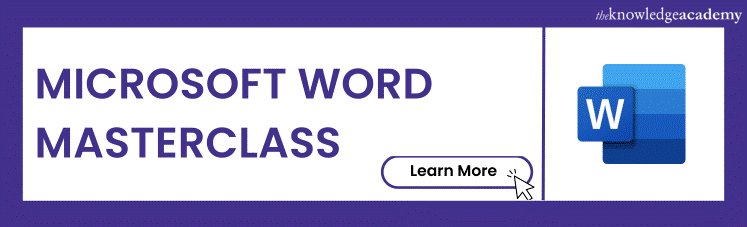 Microsoft Word Masterclass