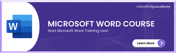 Microsoft word Course