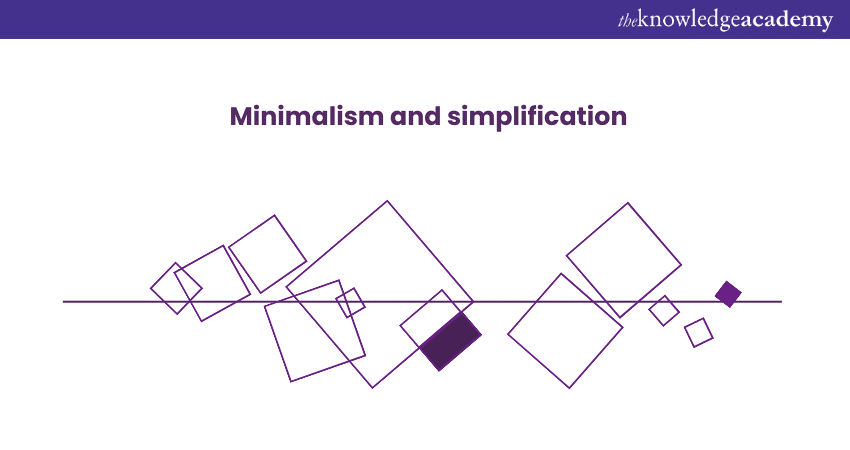 Minimalism and simplification