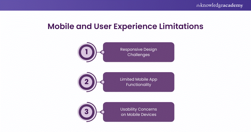 Mobile and User Experience Limitations