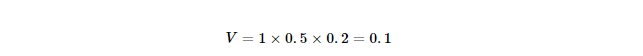 Multiplying the Converted Dimensions