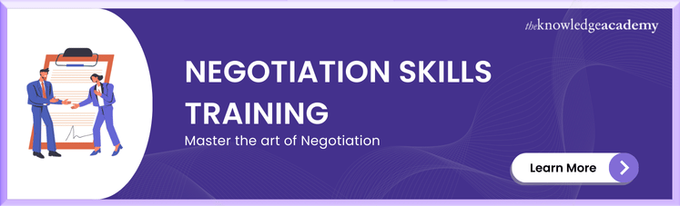 Negotiation skills Training