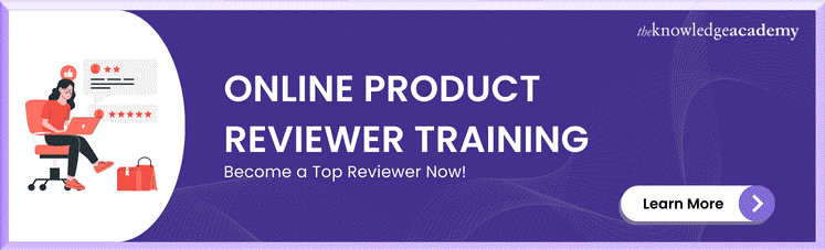 Online Product Reviewer Training