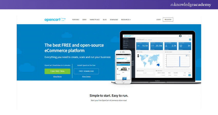 OpenCart UI